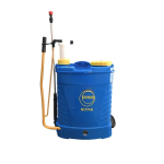 ڕشێنەری پلاستیکی ٢٠ لیتری شەحن کردنەوەی دەستی و کۆڵە پشتی دووانە