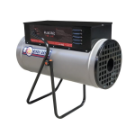 گەرمکەرەوەی جێتی کارەبایی بە پانکە، ١٥ کیلۆوات، سێ فاز، هێزی هەواگۆڕکێی ئەلبۆرز، مۆدێلی NE-